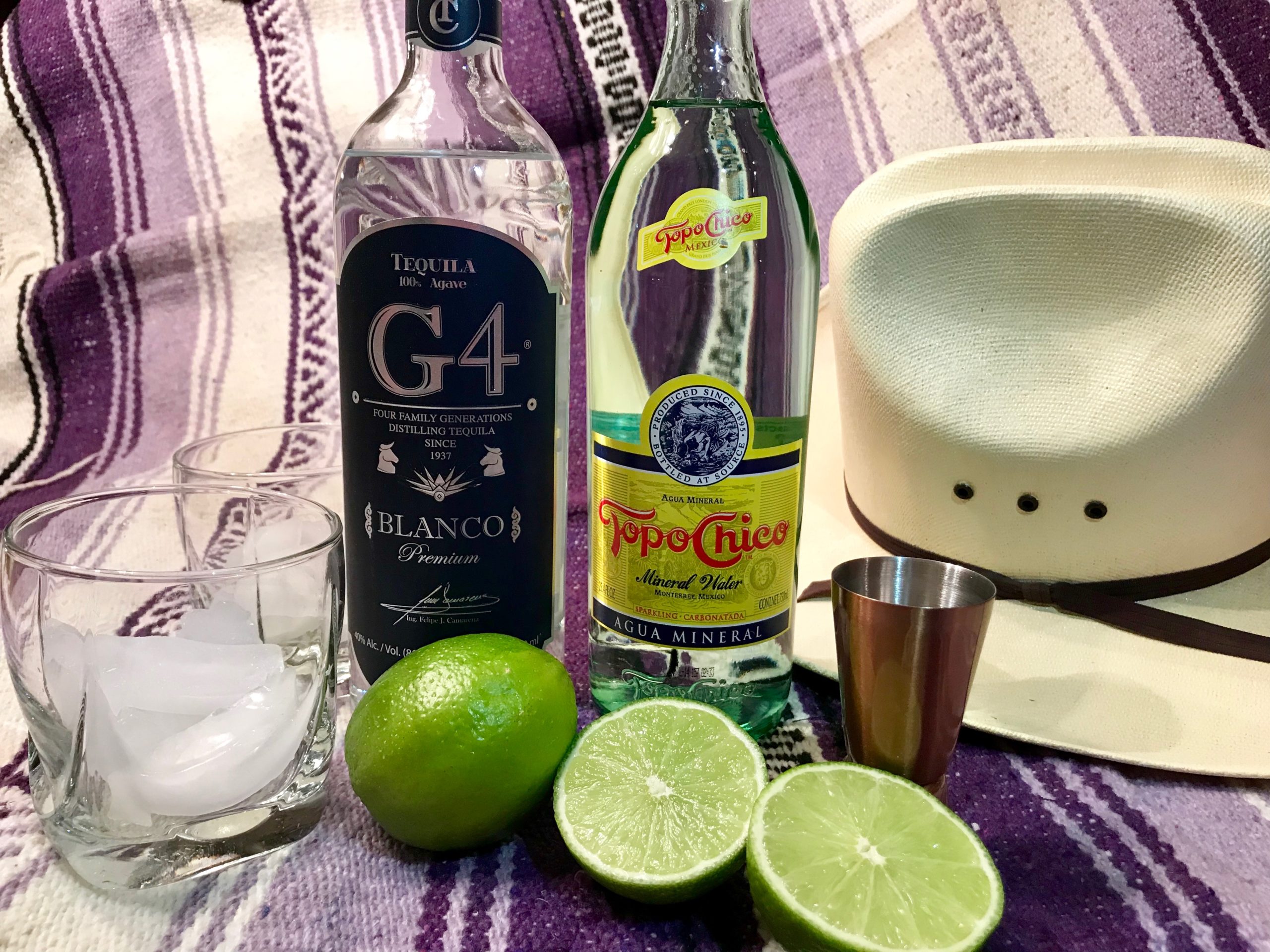 Texas Ranch Water Recipe Using G4 Tequila