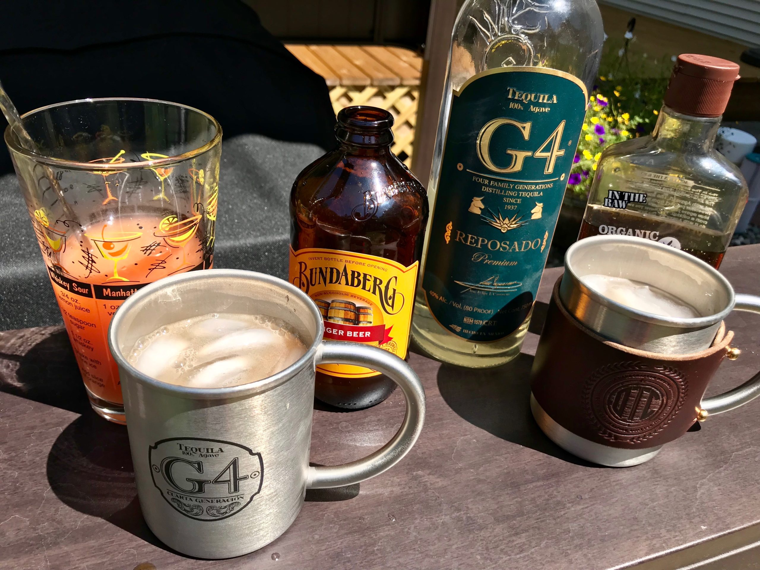 Tin Cup Mexican Mule Recipe Using G4 Tequila